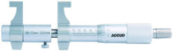 Accud EU Micrometru mecanic de interior ACCUD 50, 75mm, rezolutie 0, 01mm, precizie + -0, 007mm, tip C (351-003-01)