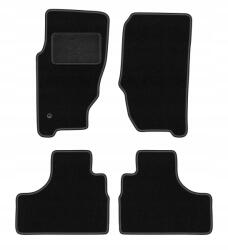 Wielganizator Autószönyegek Jeep Cherokee Liberty Kj 2002-2007-hez Lux szett fekete