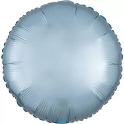  Kék Silk Lustre Pastel kör fólia lufi 43 cm (DPA9914116) - oliviashop