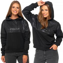 Moraj Női kapucnis melegítőfelső vastag Moraj mintával 3XL