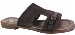 Filippo Női flip-flop papucs Filippo DK7747 Bőr Barna Velúr Csokoládé 41 (DK7747)