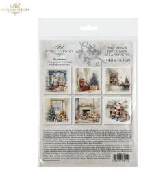 Rizspapír 14, 8x14, 8 cm - ITD RSM192 | dekupázs