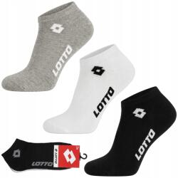 Lotto Sportos edző zoknik, Stopki, 3-as csomag Lotto Sneaker 43-46 (8051198280158)