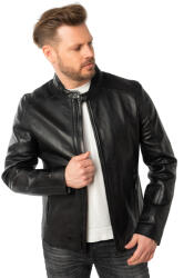 Mauritius Geaca de Piele Barbati Mauritius Neagra MMMayko - readytowear - 789,00 RON