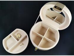WatchBox Caseta de Bijuterii Valentino - Piele ecologica - Rosie / Neagra / Bej - WZ4201 (WZ4201)
