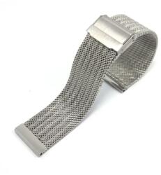  Brățară de Ceas Universală - Oțel Inoxidabil 20 mm - Grosime 2 mm - Lungime 20 cm - Închidere Fluture (WZ594)