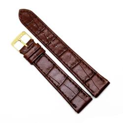 Fleurus Curea Ceas „Fleurus Classic - Piele Veritabilă de Vițel, Maro Închis (18mm - 24mm) (1EA15D62T)