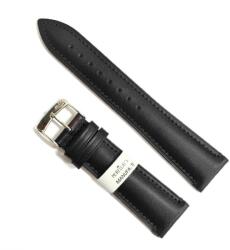 Morellato Curea de Ceas Morellato Donatello College Calf Leather - Neagră - 20/22mm - Fabricată în Italia (WZA01X5537D43019CR)