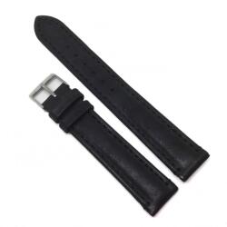 Fleurus Curea de ceas Fleurus - Neagra din Piele Vitel- 18mm - 1EK15D06P (1EK15D06P)