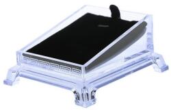 WatchBox Expozor pentru pandantive din acril transparent si catifea neagra WZ4451 (WZ4451M)