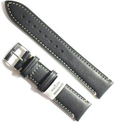Morellato Curea de ceas Neagra Morellato El Greco Tanning Leather - 18mm, 20mm, 22mm (WZA01X5439B71019CR)