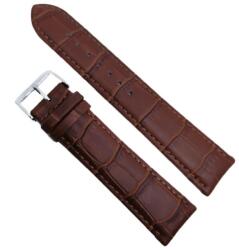  Curea Ceas „Pure Comfort Brown XL20A - Piele Naturală Hipoalergenică, Maro Cald (18mm - 24mm)