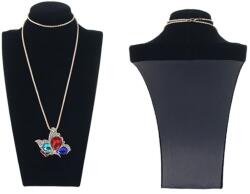 WatchBox Bust expunere bijuterii - Catifea Neagra - BU2981-M (BU2981-M)
