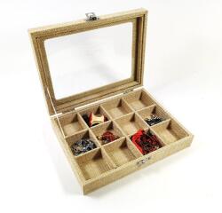 WatchBox Caseta pentru bijuterii cu 12 spatii Tex Barn WZ4346 (WZ4346)