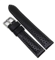 Fleurus Curea de ceas Fleurus - Piele Vitel - Neagra - 18mm 24mm - 1FH14D36M (1FH14D36M Negru)