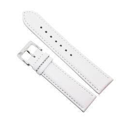 Fleurus Curea Ceas „Arctic White - Piele Naturală Mată (8mm - 24mm)