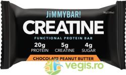 JIMMYBAR Baton Proteic cu Creatina cu Aroma de Ciocolata si Unt de Arahide 58g