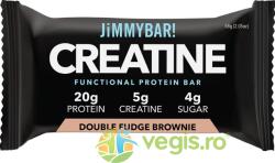 JIMMYBAR Baton Proteic cu Creatina cu Aroma de Brownie cu Extra Ciocolata 58g