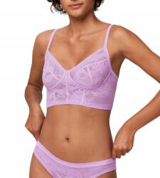 Triumph csipkés puha melltartó lila Smart Deco Bustier Méret 2 XL-3XXL (10214500)
