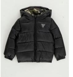 GUESS Зимно яке за мини момче в черен цвят с лого Guess