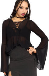 KILLSTAR tricou damă cu mânecă lungă (top) KILLSTAR - GAIA - Black - KSRA014765