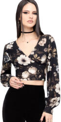 KILLSTAR bluză de damă cu mânecă lungă (crop top) KILLSTAR - STELLAR HOUR - Multi - KSRA014840