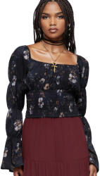 KILLSTAR bluză damă (top) KILLSTAR - Autumna - Black/Multi - KSRA014546