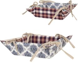Clayre & Eef Cos paine bumbac Blue 35 x 35 cm (CC1212)