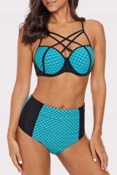  Retro bikini pókímmel a háton, magas derekú
