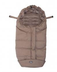 BO Jungle Sac de dormit pentru carucior BO Jungle Taupe cu interior fleece