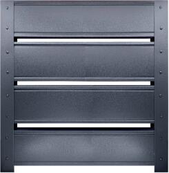 Top Profil Sistem Panou gard casetat Terra finisaj Mat Gri Antracit Ral 7016 150 cm x 102.4 cm H (26161)