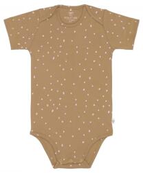 Lassig Бебешко боди с къс ръкав Lassig - 74/80 cm, 7-12 м, Dots curry (4042183416373) - baby