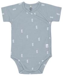 Lassig Бебешко боди с къс ръкав Lassig - Gots, 86/92 cm, 12-24 м, Light Blue (4066239100924) - baby