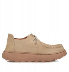 Ravini Női félcipő Ravini 251043 Beige Nubuck bézs barefoot fűzött (251043)