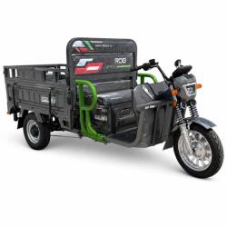 RDB Triciclu electric fara permis Rdb XL-Klass5, 4000W, 72V 58Ah, 25km h, autonomie 80km , bena mare (XL-klass5 gri)