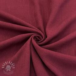  Viszkóz lenvászonnal WASHED wine red