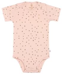 Lassig Бебешко боди с къс ръкав Lassig - Gots, 86/92 cm, 12-24 м, Powder Pink (4042183416427) - baby