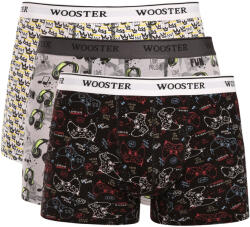 Wooster 3PACK boxeri bărbați Wooster multicolori (W-204) S (185734)