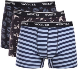 Wooster 3PACK boxeri bărbați Wooster multicolori (W-200) XL (185742)