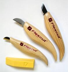 Flexcut Set cutite pentru sculptura lemn KN115E, Flexcut (KN115E)