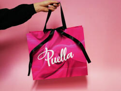 Puella Pungă cadou de lux Puella - accesoriul perfect pentru orice cadou, Pungă de lux Puella L (240 x 100 x 320 mm)