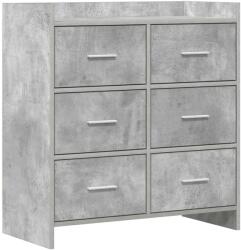 vidaXL Bufet Gri Beton 75 x 33 x 80 cm Lemn prelucrat GartenMobel Dekor (8011102) Comoda