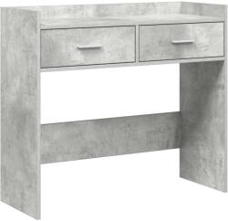 vidaXL Masa de consola Gri Beton 90 x 35 x 80 cm Lemn prelucrat GartenMobel Dekor (8011302)