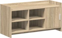 vidaXL Dulap pentru pantofi cu usa Stejar Sonoma 100 x 39, 5 x 51 cm GartenMobel Dekor (8011357) Pantofar