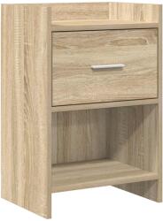 vidaXL Mese de noptiera Stejar Sonoma 40 x 30 x 60 cm Lemn prelucrat GartenMobel Dekor (8010983)