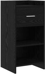 vidaXL Bufet Stejar Negru 40 x 36 x 80 cm Lemn prelucrat GartenMobel Dekor (8011076) Comoda