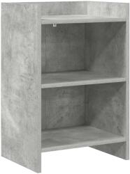 vidaXL Mese de noptiera Gri Beton 40 x 30 x 60 cm Lemn prelucrat GartenMobel Dekor (8011001)