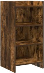 vidaXL Bufet Stejar fumuriu 40 x 36 x 80 cm Lemn prelucrat GartenMobel Dekor (8011071) Comoda