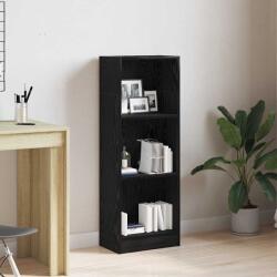 vidaXL Biblioteca stejar negru 40x24x109 cm lemn prelucrat GartenMobel Dekor (862452) Biblioteca