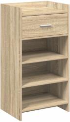 vidaXL Dulap pentru pantofi cu sertar Stejar Sonoma 48 x 36 x 92 cm GartenMobel Dekor (8011349) Pantofar